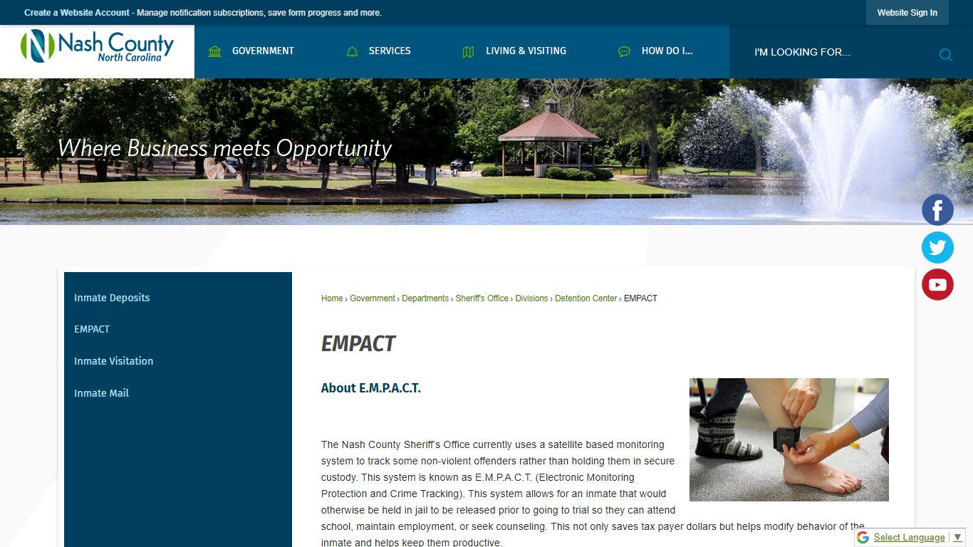 EMPACT | Nash County, NC - Official Website